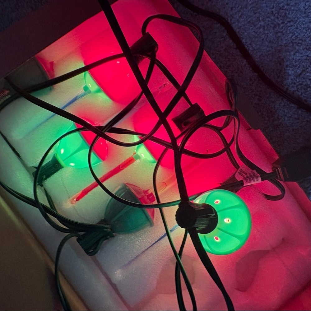 Vintage Style Bubble Christmas String Lights